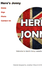 Mobile Screenshot of heresjonny.info