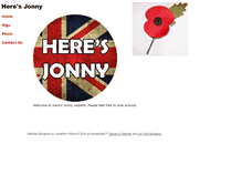 Tablet Screenshot of heresjonny.info